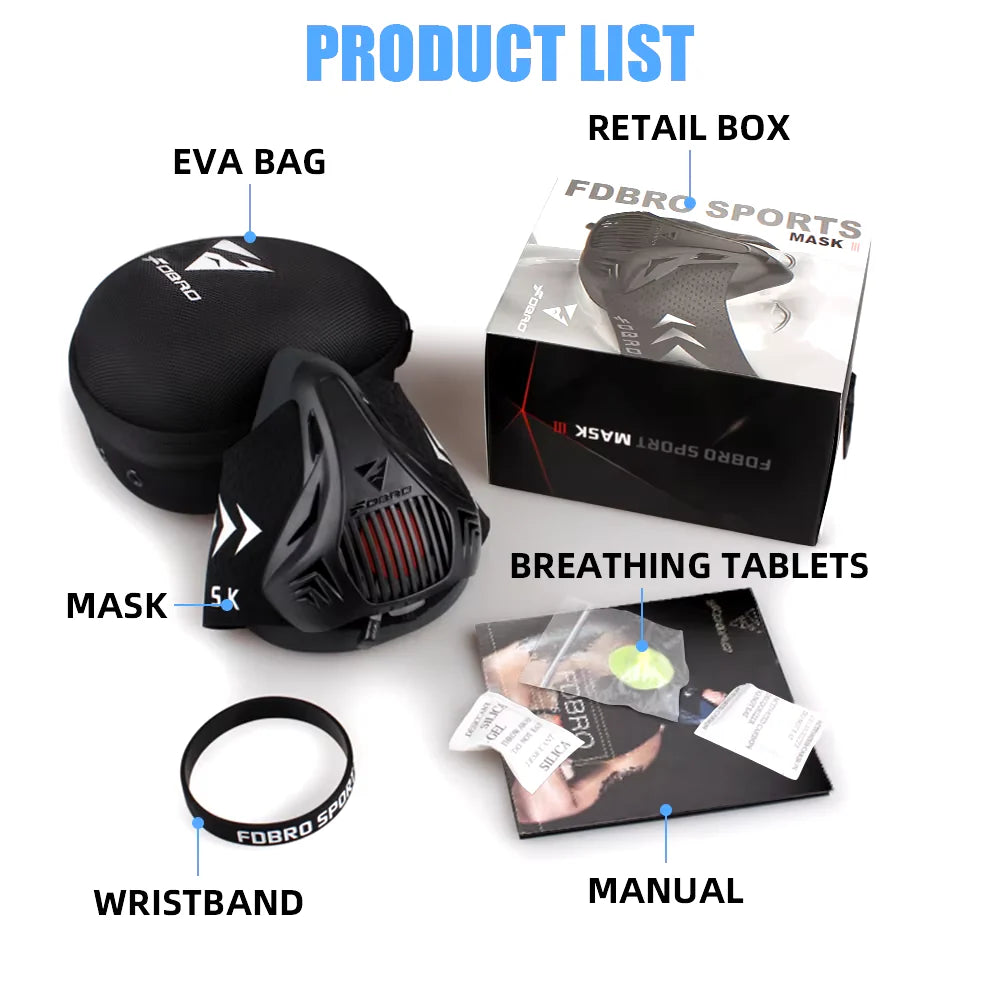 Elevate Your Endurance: MMA Cardio Workout 3.0 Resistance Mask for High Altitude Fitness Training